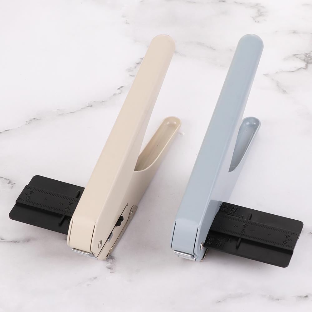 Paddestoel Gat T-Type Kantoor Stempels Papier Cutter Losse Vel Diy Schoolbenodigdheden Scrapbooking Puncher Binding Gaten