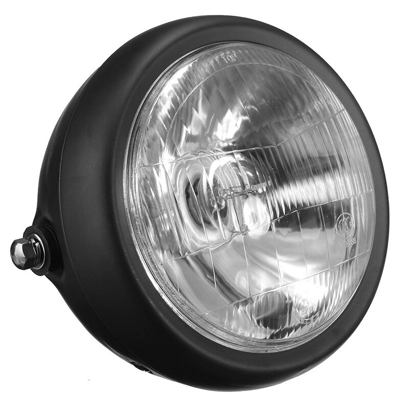 6 "INCHES 35W UNIVERSAL HEADLIGHT BLACK FOR MOTORCYCLE RACER