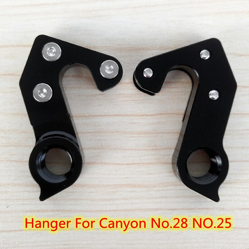 1set CNC patilla de cambio trasera No.28 NO.25 canyon Aeroad CF SLX cañón Ultimate CF Speedmax seis marco mech de deserción escolar