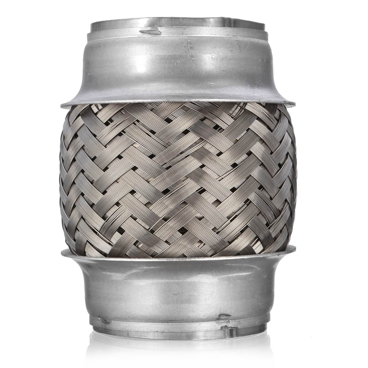 Weld-On 2.25" x 4" Exhaust Flexible Joint Repair Flexi Pipe tube Flex 57mm X 105mm