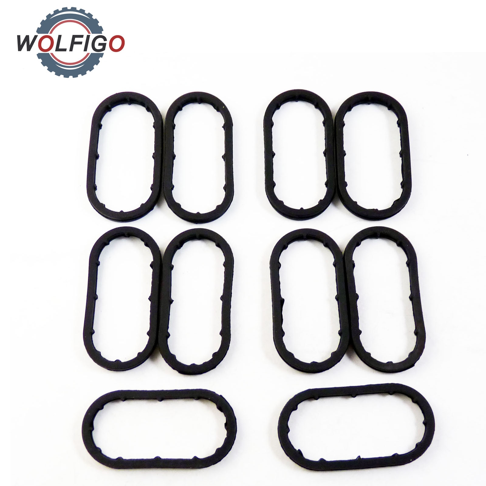 WOLFIGO Oil Cooler Oil Filter Housing Seal Ring A1121840261 For Mercedes-Benz ML500 ML320 ML350 C240 C320 S350 SLK320