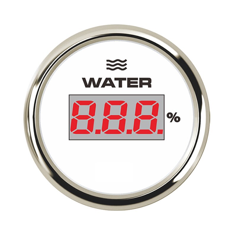 Universal 52 mm Water Level Meter Liquid Water Tank Indicator Meter For Marine Yacht Boat ATV