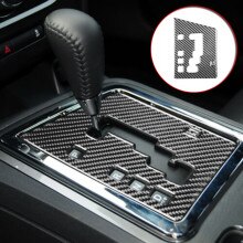 Voor Dodge- Challenger Decoratieve Stickers Gear Panel Koolstofvezel