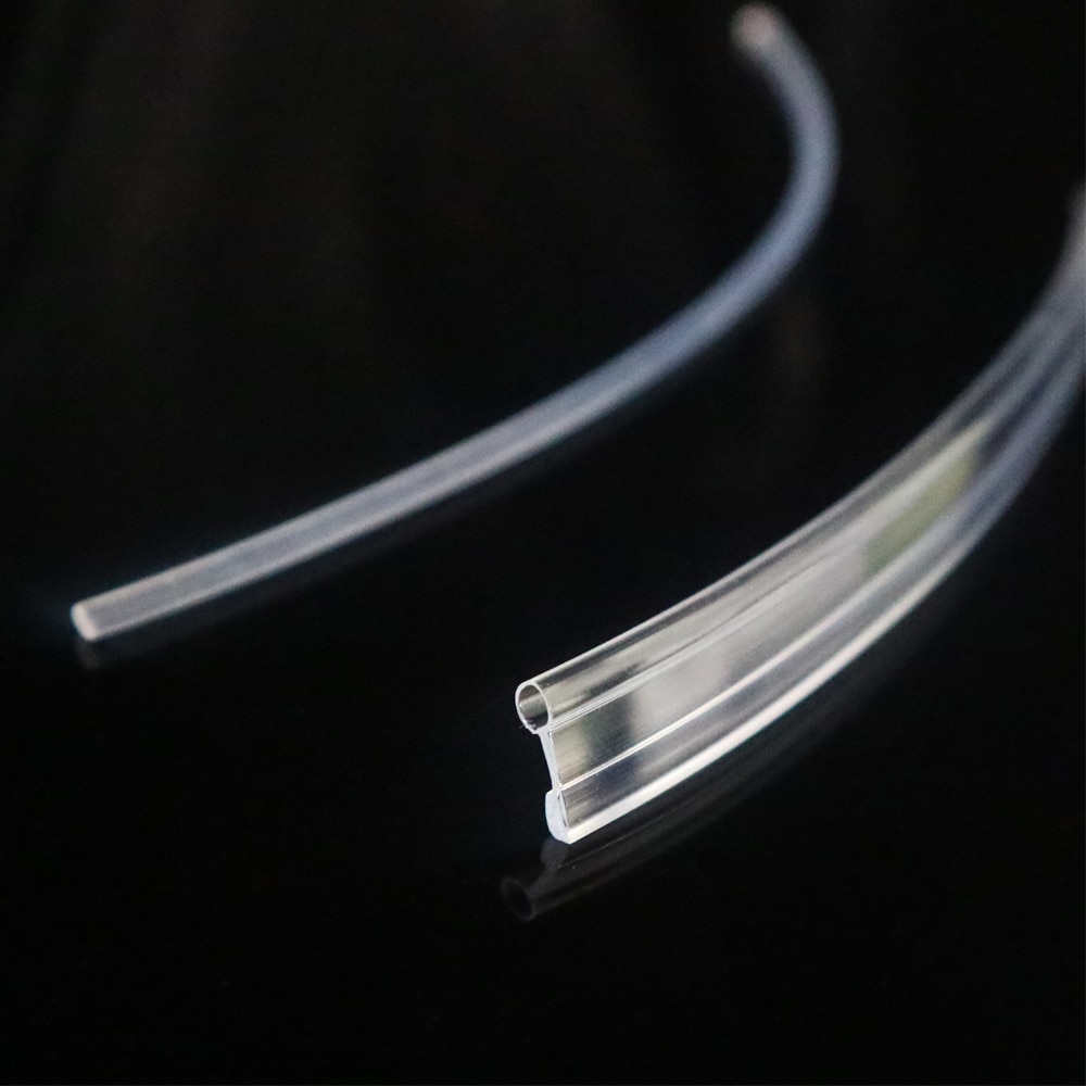 2.5mm/3mm/3.5 mm 4mm/5mm/6mm/7mm fiberoptisk rør med skjørt og fiberoptisk kabel til romtrinn bilinnredning