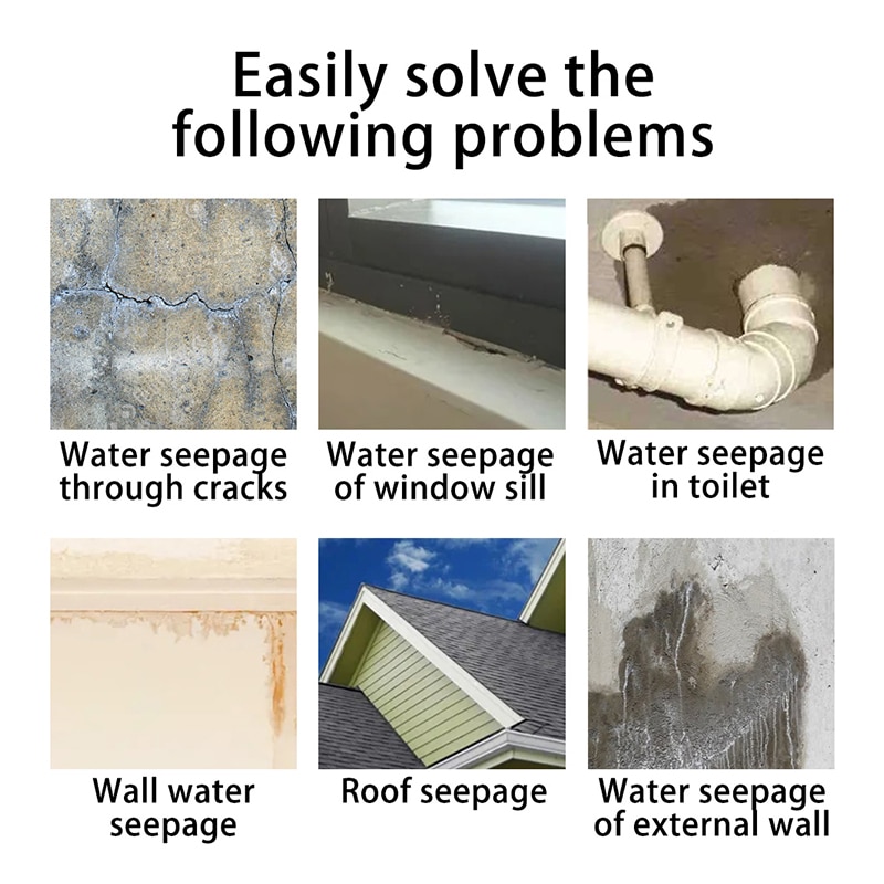 1 Pc 30ml Super Strong Bonding Spray Anti Leaking Sealant Spray Leak-Trapping Repair Anti-Leaking Sealant Spray