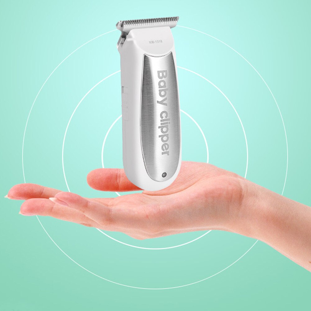 Laag Geluidsniveau Draagbare Trimmer Baby Tondeuse Kapper Cordless Stille Snijden Wasbare Kappers Gereedschap Elektrische Waterdicht
