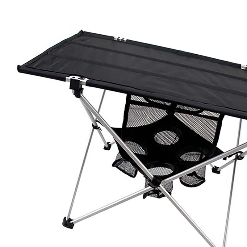 Udendørs camping klapbord med aluminiumslegeringsbord ultralet slidstærkt klapbordsbord til picnic camping