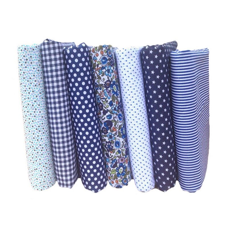 25*25cm Mixed Printing Cotton Fabric Printed Cloth Sewing Quilting Fabrics For Patchwork Sewing Materials Quilting DIY Clothes: O