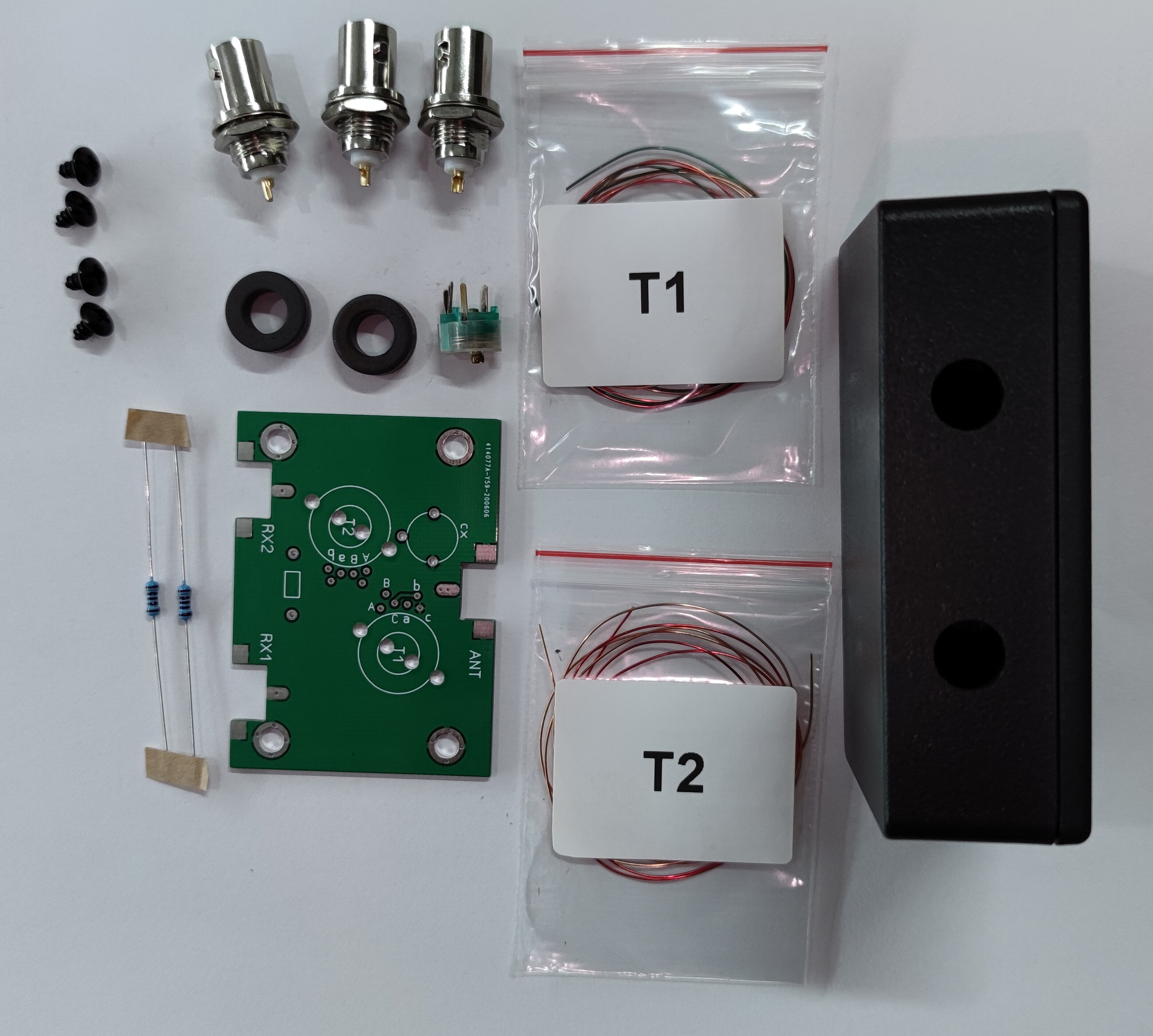 Antenna Splitter RX HF 1-50 MHz: DIY KIT