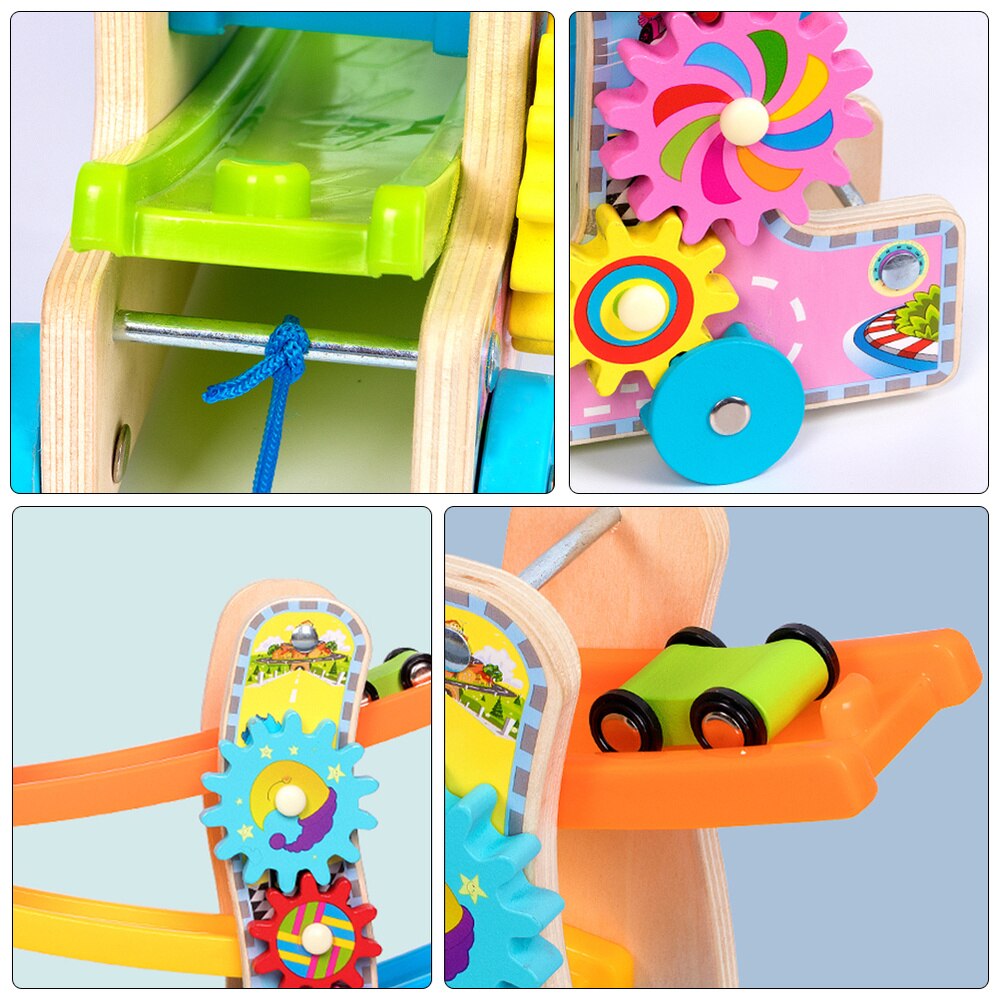 1 Set Adorable Durable Practical Car Gliding Ladder Kids Early Education