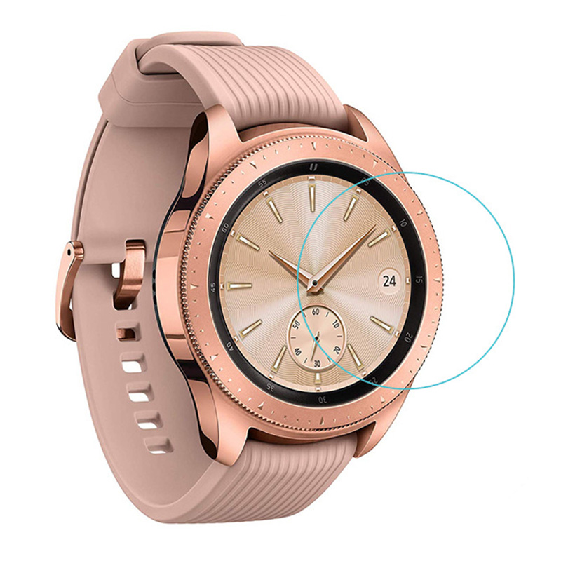 Glass For Samsung Galaxy Watch 46mm galaxy watch 42mm accessories Anti-Shock smart watch Tempered Glass Screen Protector Film: 46mm