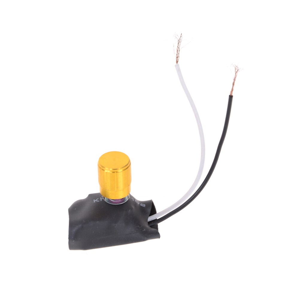1 stk belysningstilbehør vri dimmerbryteren 3a bordlampe vegglampe armaturholder strømdimmer mørkere kontrollpanel