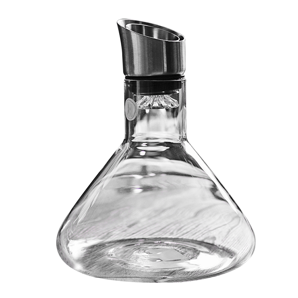 Waterfall Style Decanter Glass Decanter for Bar Dispenser Pot