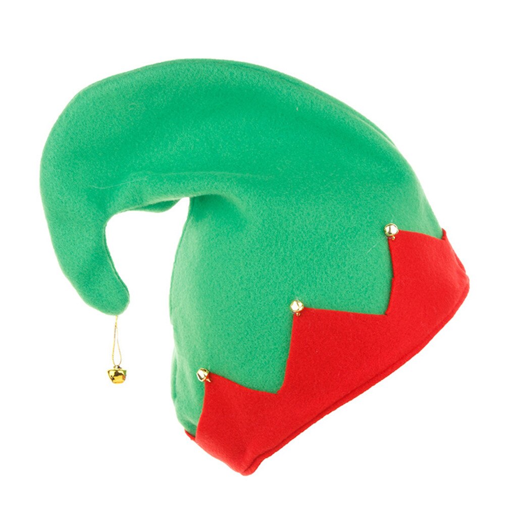 Sombrero de Navidad para adultos gorros bonitos de Papá Noel vacaciones de Navidad suministros decorativos Unisex gorro cómodo Q40: A