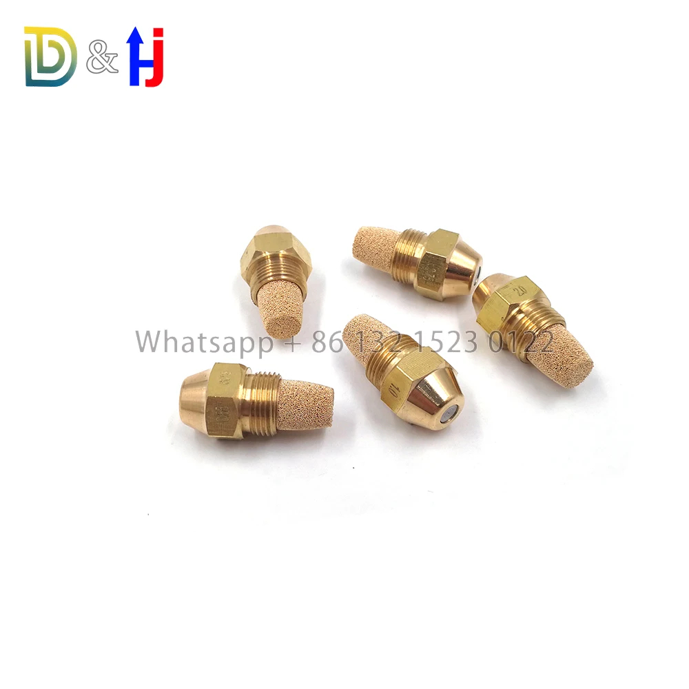 Messing 9/16 Diesel Injectoren Nozzle 60 graden Oliebrander Nozzle Zware, brandstofbrander nozzle sproeikop