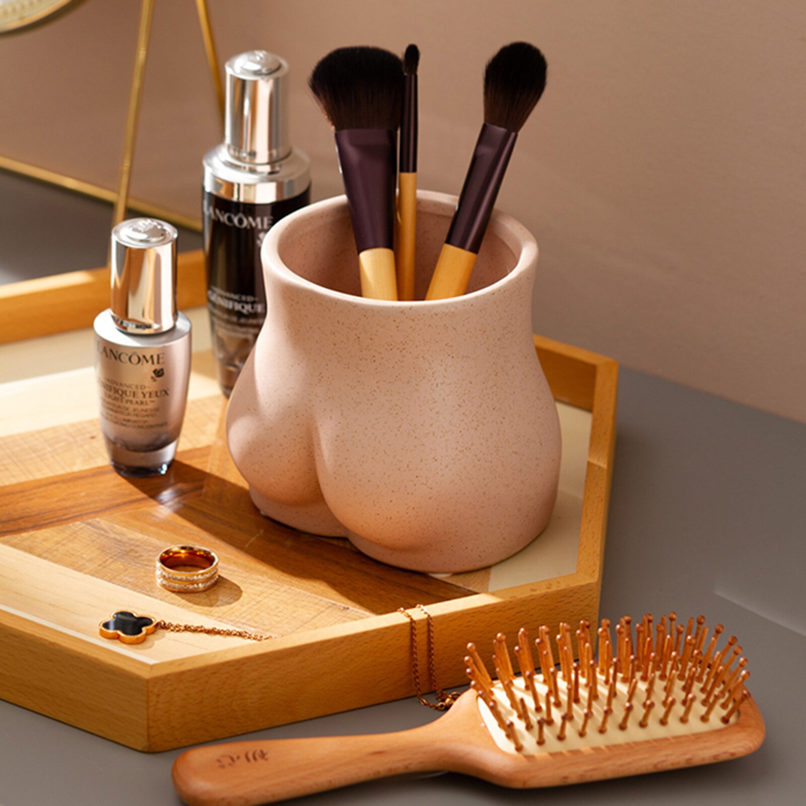 Billen Vorm Resin Bloempot In 9 Kleuren Effen Eenvoudige Stijl Ornamenten Voor Desktop Kleurrijke Plant Bloem Pot Tuin Home Decor