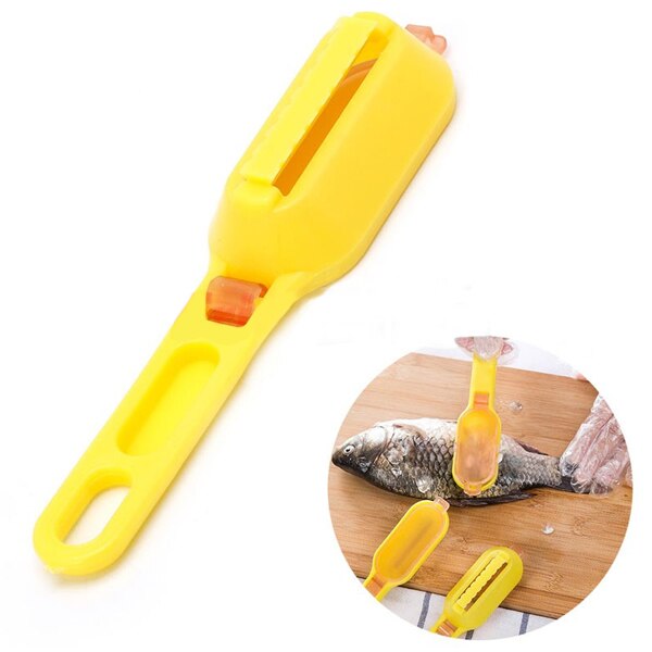 Geel Plastic Schubben Verwijderen Cleaner Scaler Anti Kalkaanslag 99 S0375 Verzonden Uit Italië
