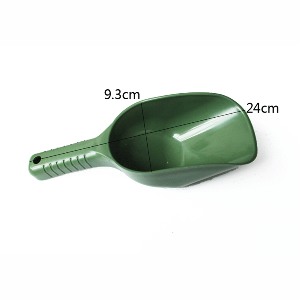 Carp Fishing Baiting Bucket With Spoon Set For Spod Particles Boilies Pellets Coarse Fishing Pellets Bait Mix Tools Throw Pesca