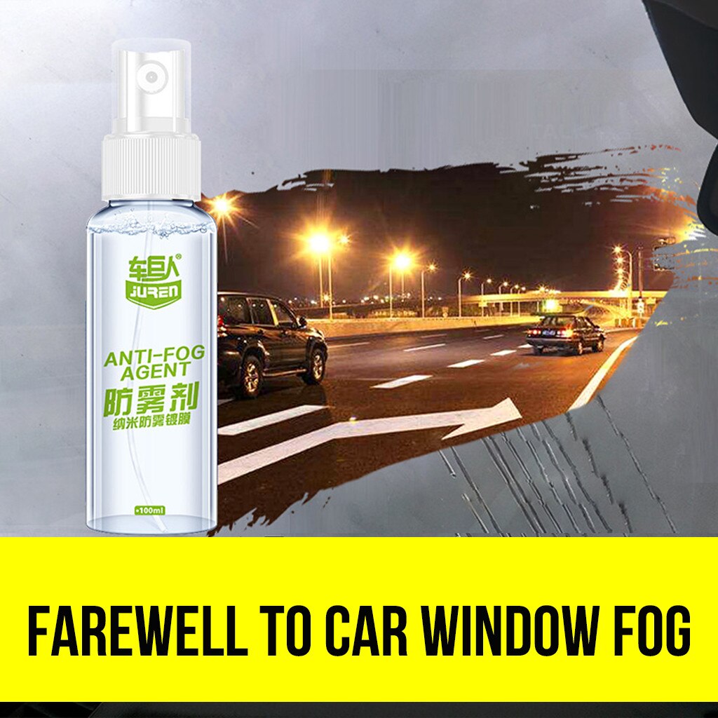 100ml Glass Anti-fog Rainproof Cleaner Car Glass Window Bathroom Anti-fog Agent Bathroom Cleaning Accessories #CL3