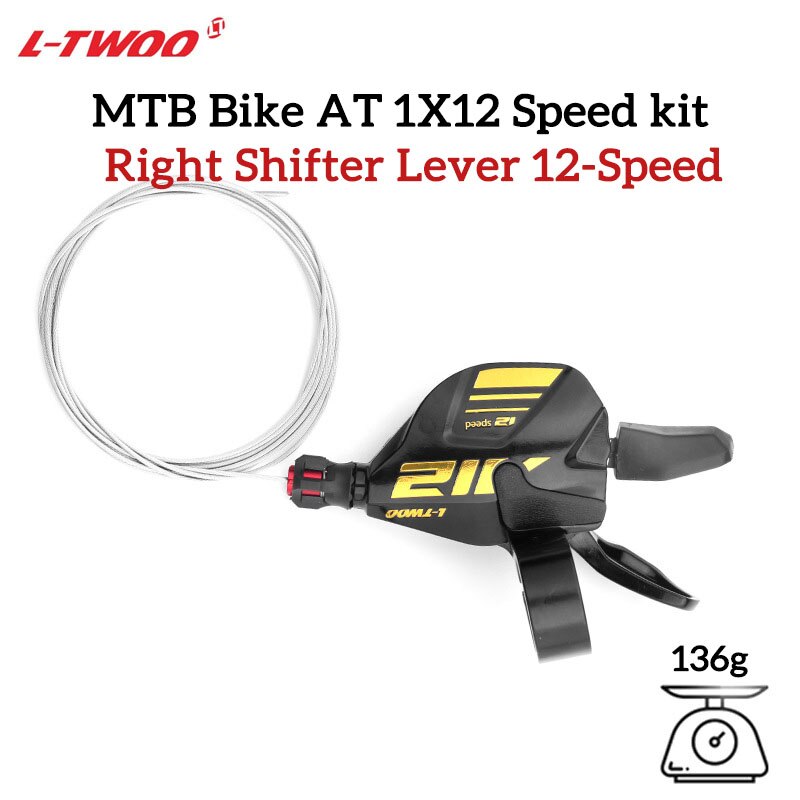 LTWOO AX/AT/A7/A5 Derailleurs Trigger Groupset 9/10/11/12S Shifter Lever Rear Derailleur Switches Compatible SRAM and SHIMANO: AT 12S SL