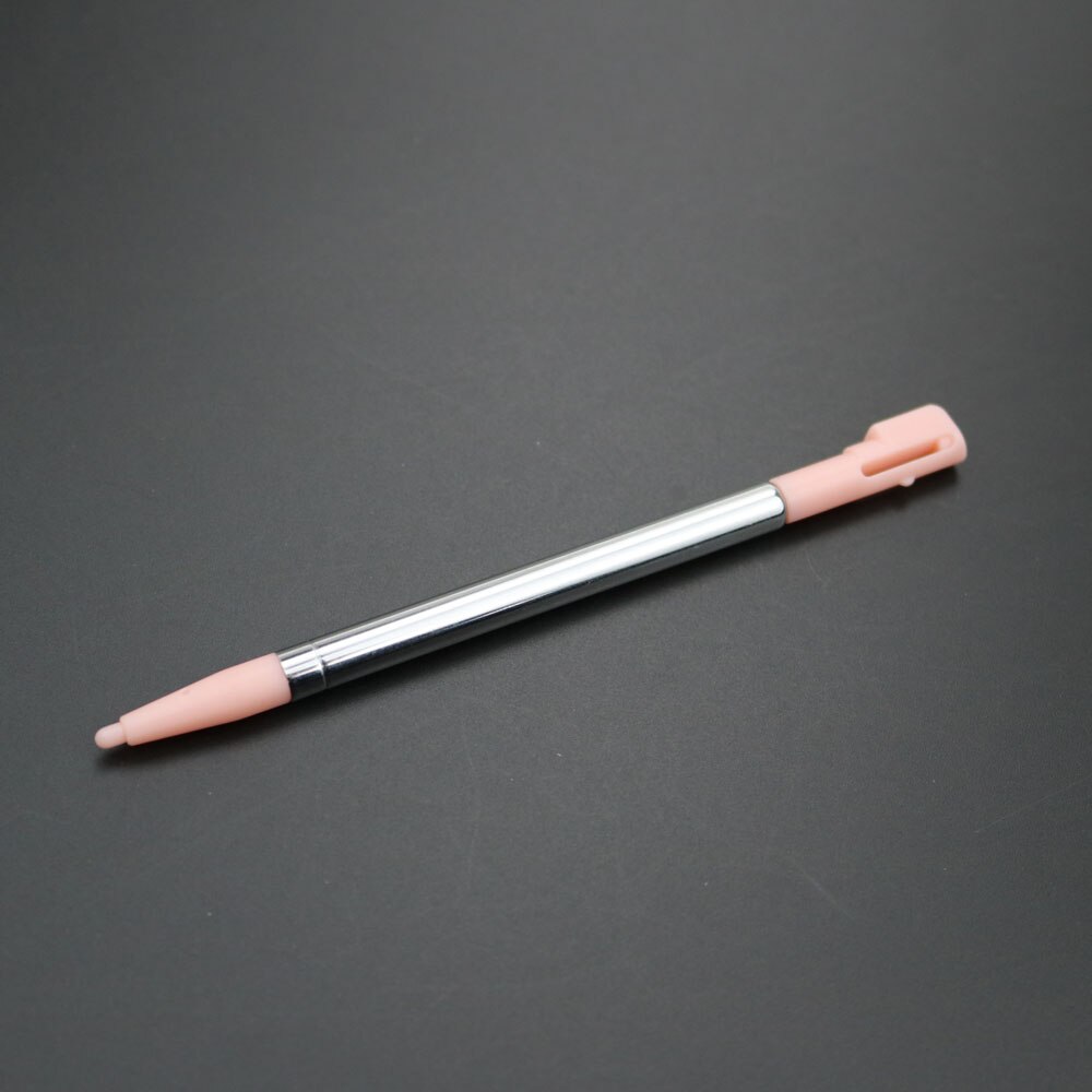 TingDong 100 PCS Retrátil Tela de Metal Toque Da Caneta Stylus para NDSi Game Console: C--pink