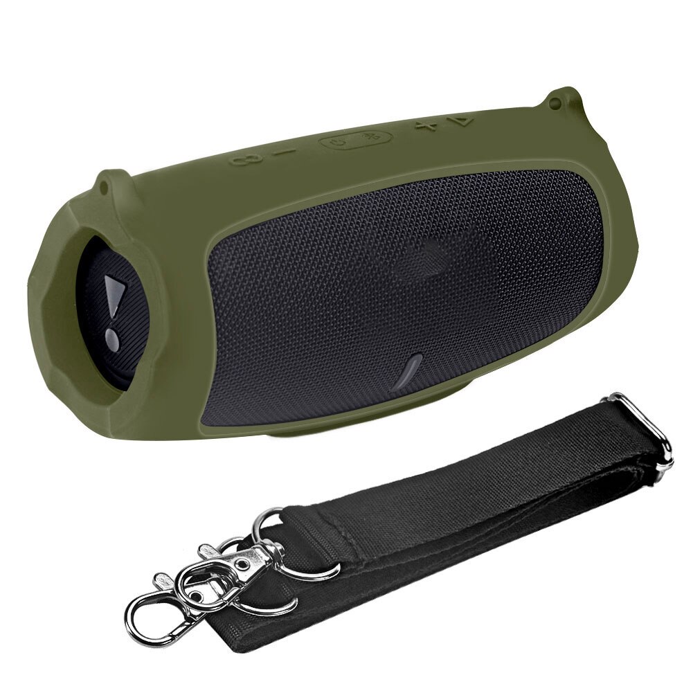 Étui de voyage en Silicone avec sangle pour JBL Charge 5, housse de protection, sans fil, Bluetooth, accessoires pour haut-parleurs compatibles