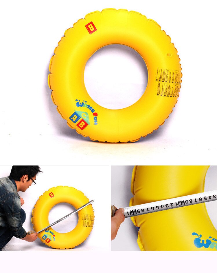 Water Sport Zwemmen Reddingsboei Ring Opblaasbare Float Zwemmen Veiligheid Reddingsboei Water Rescue Leven Ring Zwemtas Veiligheid Producten BI50LB: 70cm