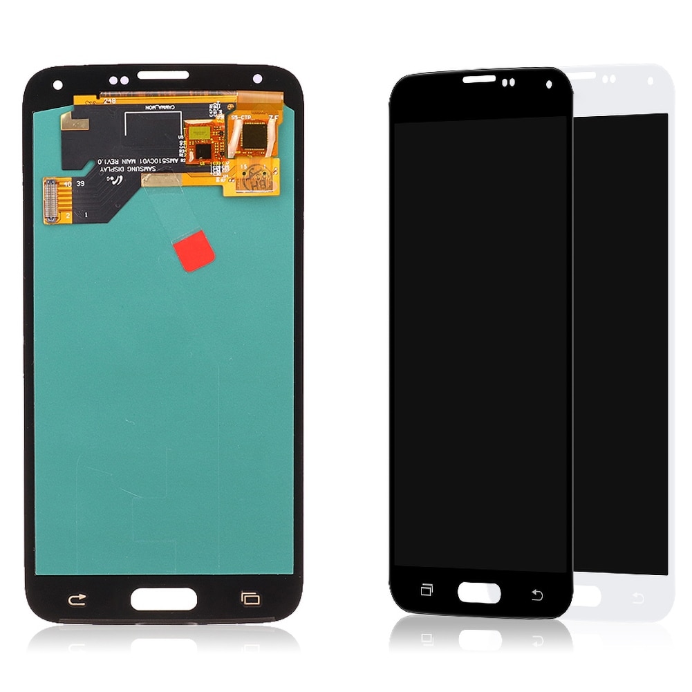 Kit de reemplazo de digitalizador de pantalla táctil LCD AMOLED para Samsung Galaxy S5 ,