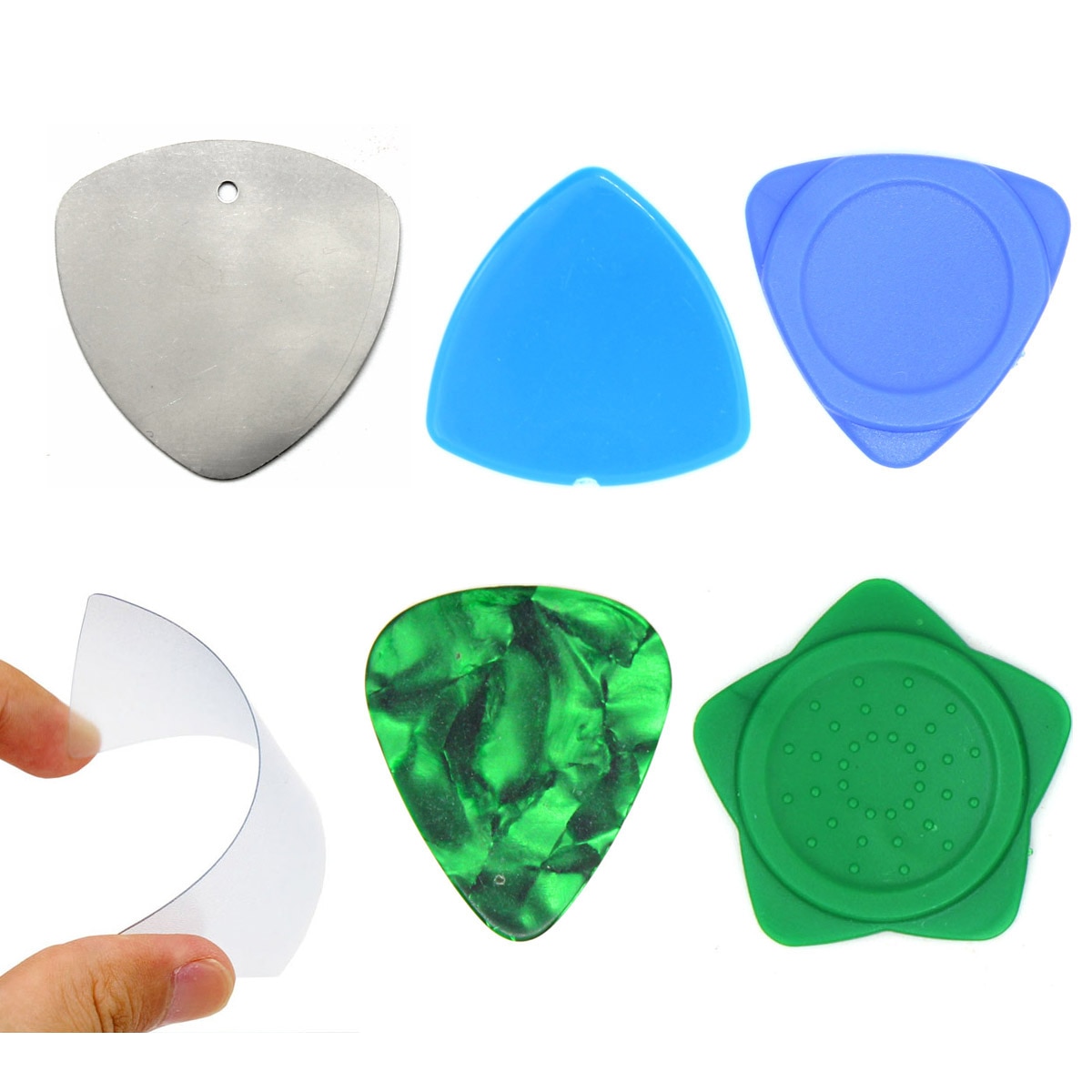 1pcs Triangle Picks Mobile Phone Repair Tools Kit Opening Pry Tool Set Tablet PC Plastic Card Hand Tool Controller Teardown ZM56