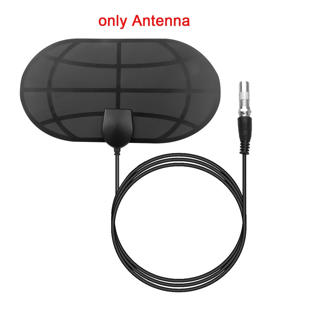 4K TV Antenne 980 Meile Palette Antenne Digitale HDTV Innen TV Stock Antennen Verstärker Signal Booster für drinnen HD TV Radius Surfen: Schwarz Nein Verstärker