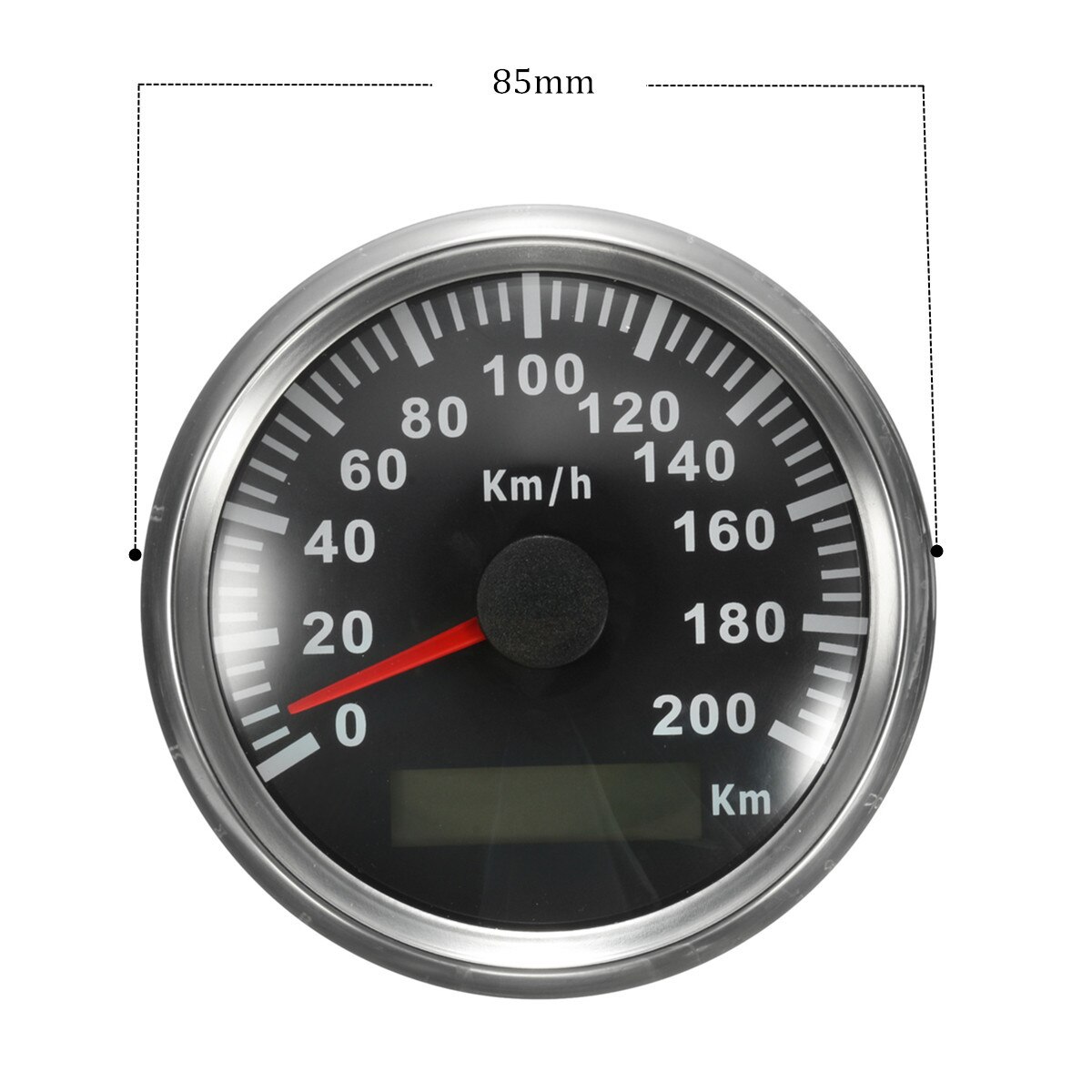 85mm 200 KM/H GPS Speedometer Waterproof Stainless Digital Gauges Universal Car Motorcycle Auto Stainless Gps Speedometer