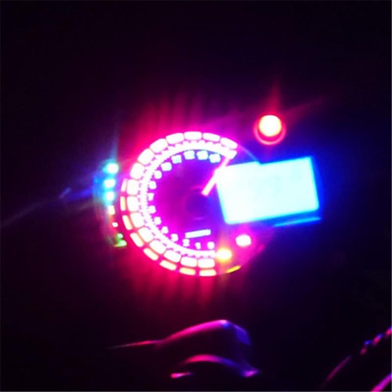 Motorcycle digital speedometer colorful back light LCD speedometer KOSO RX2N scooter modify