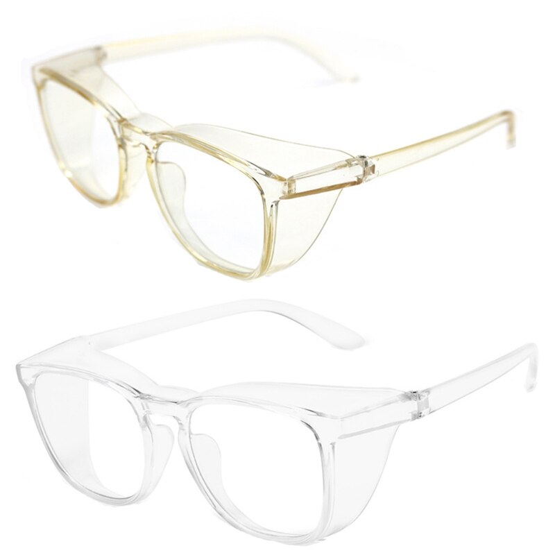 Y1UU Vented Safety Goggles Clear Eye Protection Anti Fog Glasses Protective Anti Dust Eyewear Lab Workplace Outdoor Riding