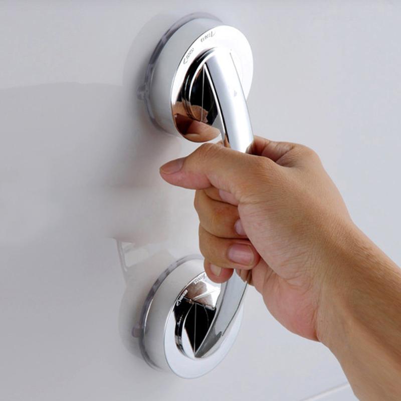 Bathroom Suction Cup Handle Grab Bar for elderly Safety Bath Shower Tub Bathroom Shower Grab Non-slip Handle Rail Grip