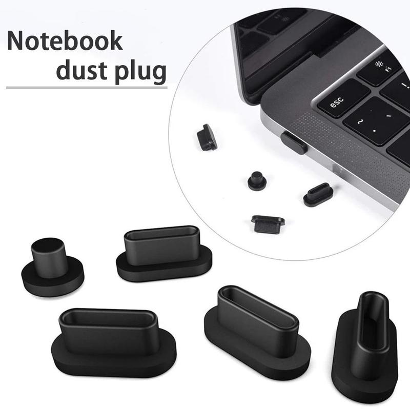 Soft Silicon Voor Macbook Air 13 M1 Chip A2337 Air 13 A2179 Stof Plug Usb-poorten Anti-Stof Plug 2 Pak/partij