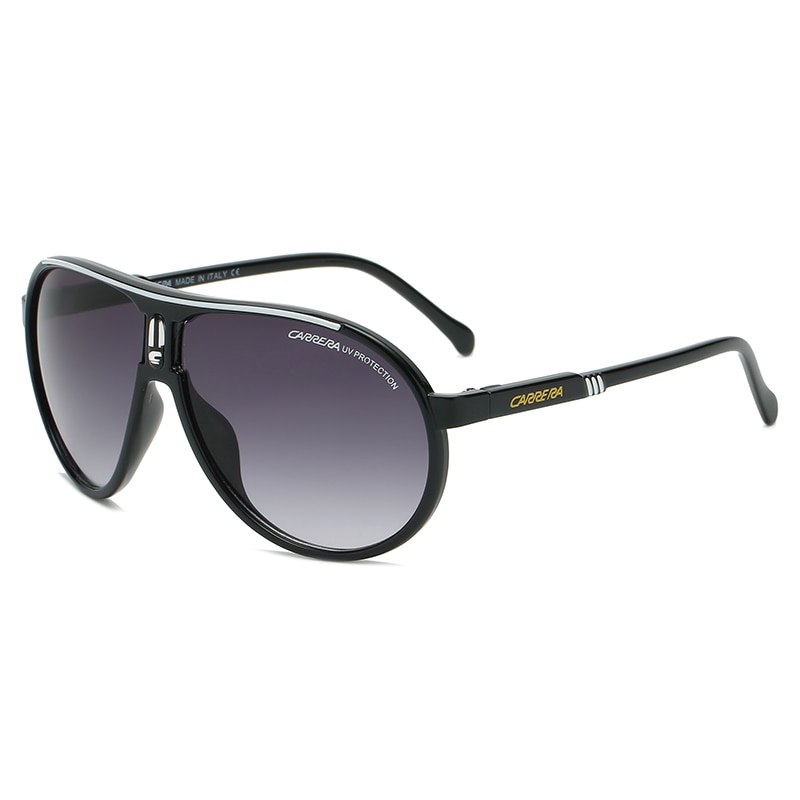 Futuristic Aviation Men Women Sunglasses Oversized Vintage Retro Pilot Sun Glasses Summer Classic Outdoor Sports Eyewear: C4
