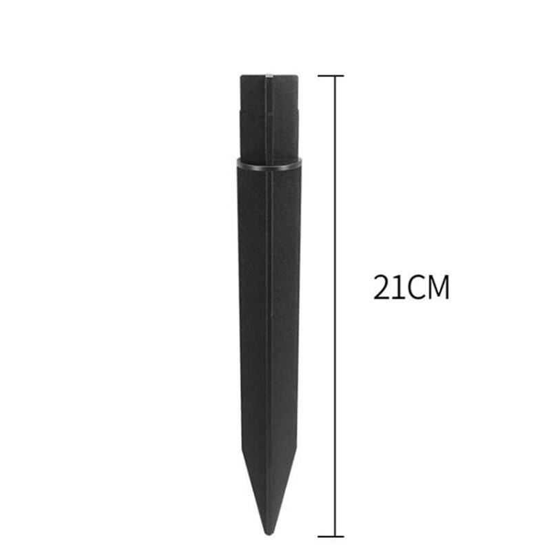 12pcs Ground Spike Lawn Lamp Ground Plug Corrosion Resistant Landscape Lighting Ground Spike