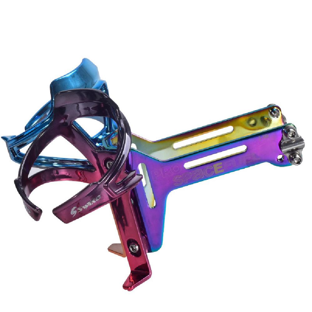 Double Bottle Cage Bottle Cage Installed Behind The Bicycle Saddle Bicycle Seat Cage Can Install CO2 Gas Cylinder Bicycle Saddle