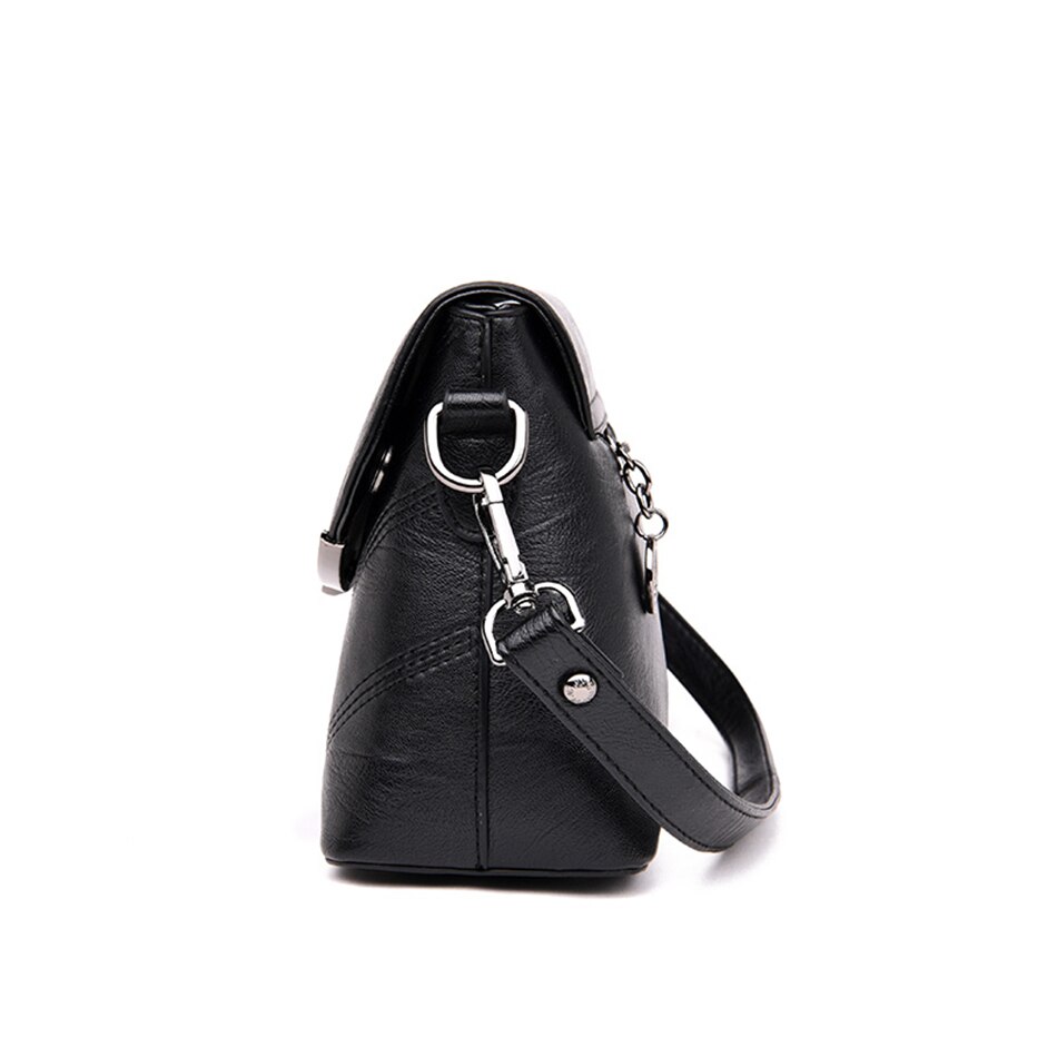 Casual Vrouwen Lederen Tas Luxe Handtassen Vrouwen Schouder Crossbody Tassen Voor Vrouwen Tas Portemonnees En Handtassen