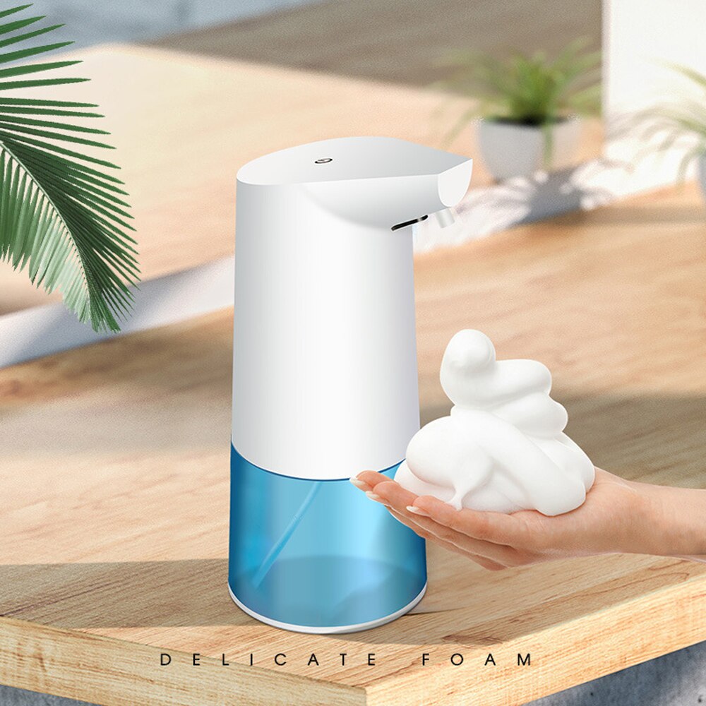350ml Touch Free Smart Sensor Liquid Soap Dispenser Bathroom Soap Dispenser for Kitchen Hand Free Automatic Soap Dispenser