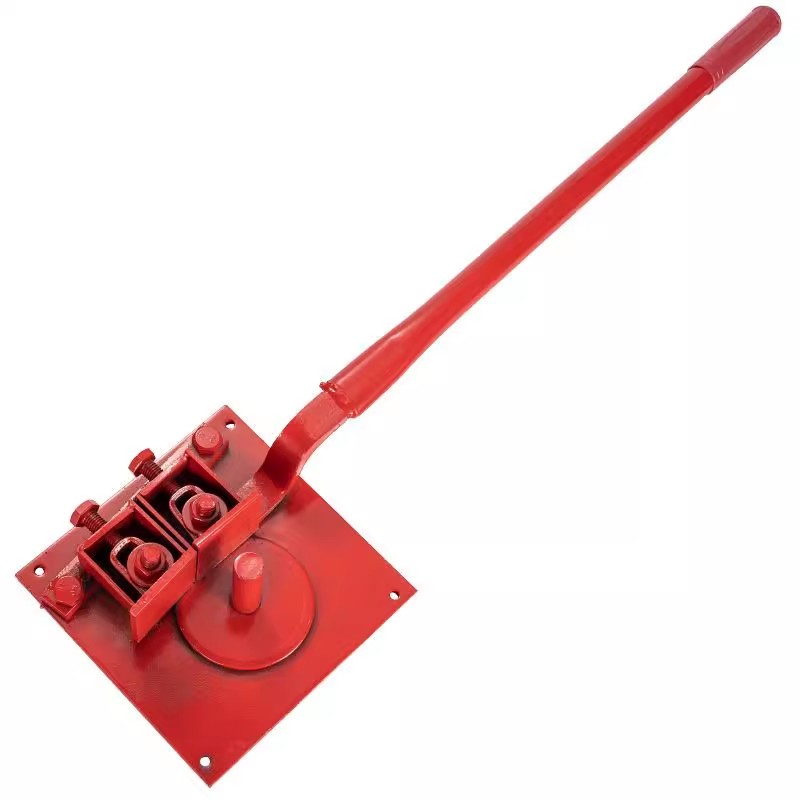 Steel Bar Bender Manual Rebar Bender Portable Manual Rebar Bending Machine Hand-held Folding Tools 1-20mm Construction Bender