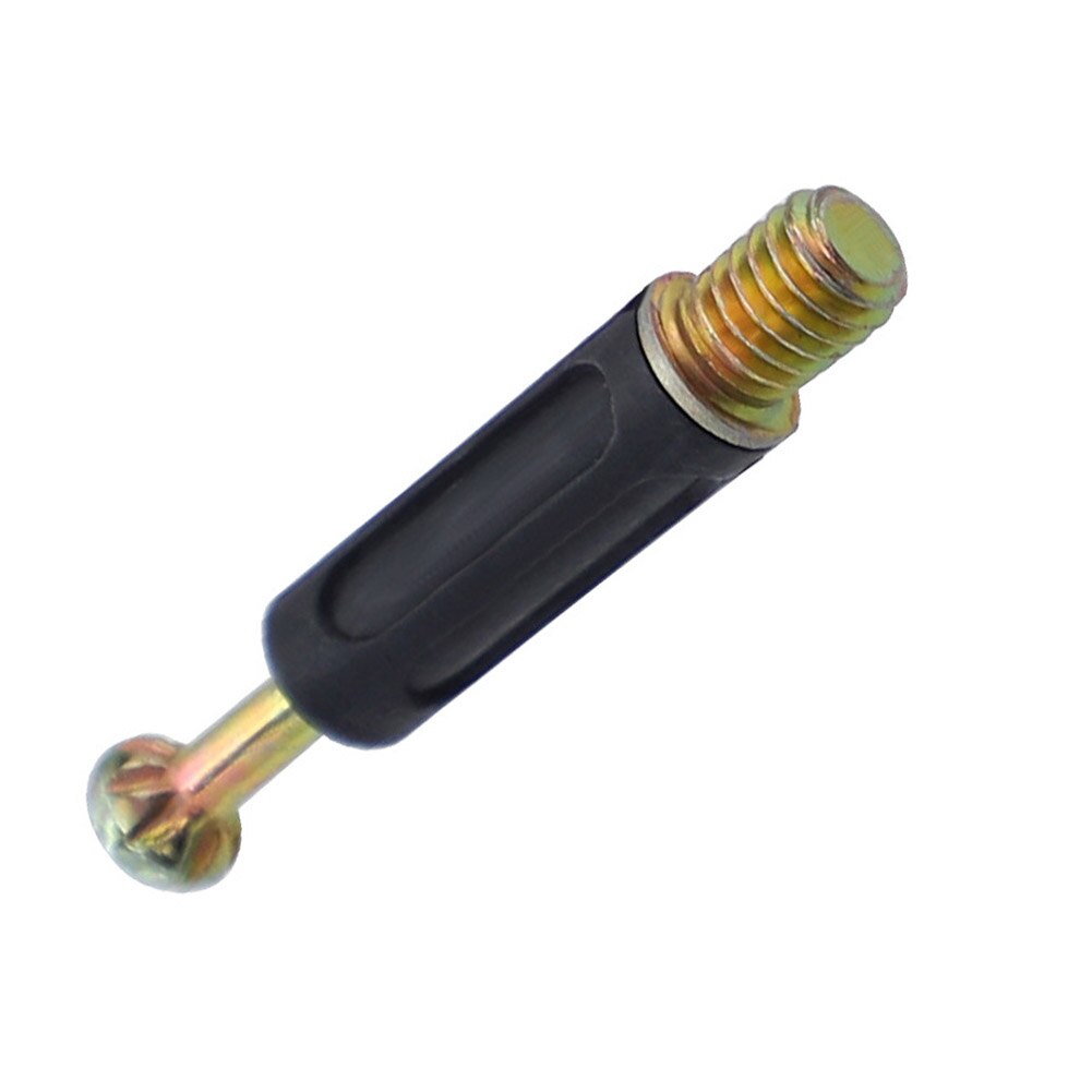 3 In 1 Cam Fitting Desk Furniture Connector Set Home For Cabinet Wardrobe Screw With Dowel Easy Install Eccentric Wheel Drawer