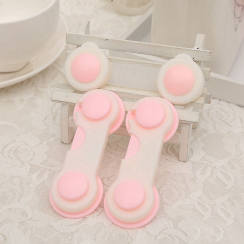 1pc Plastic Cabinet Lock Child Safety Baby Protection From Children Safe Locks For Refrigerators Baby Security Drawer Latches