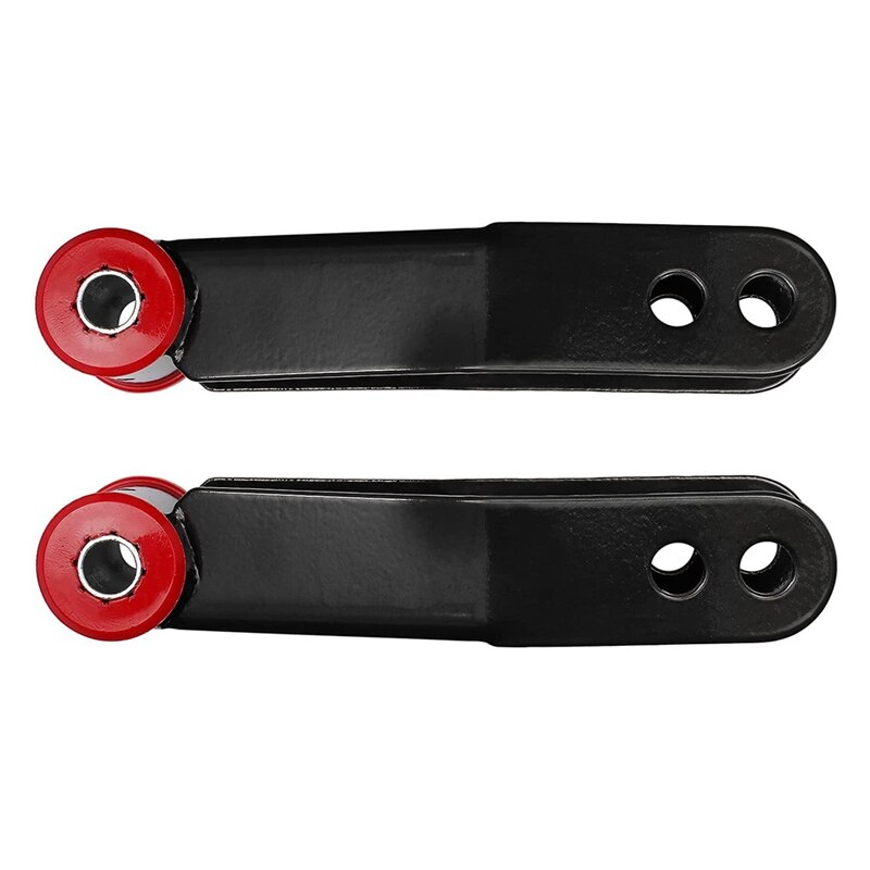 2 Inch Rear Lowering Shackle Kit For Chevy Silverado &amp; GMC Sierra 1500 C1500 Replaces 410520