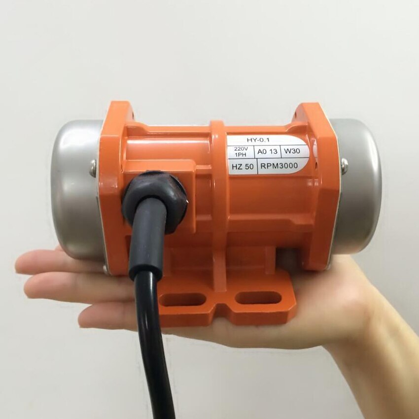 Mini moteur de Vibration industriel, 30W/40W, 110V/220V/380V, Horizontal, 20kg de Force de Vibration