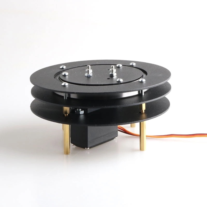 1 Dof Robot Cloud Deck Rotating Base Bigger Stronger/Full Metal Circular Rotating Base Thicker Metal Plate For Mechanical Arm