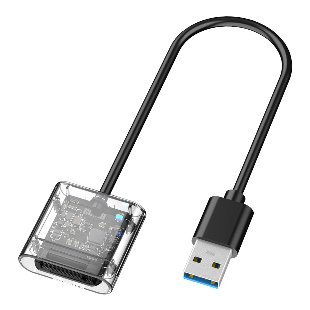 M2 ssd-fodral sata-chassi m .2 to usb 3.0 gen 1 5 gbps ngff sata b nyckel ssd-adapter mobil hårddisk disklåda: Utan skal