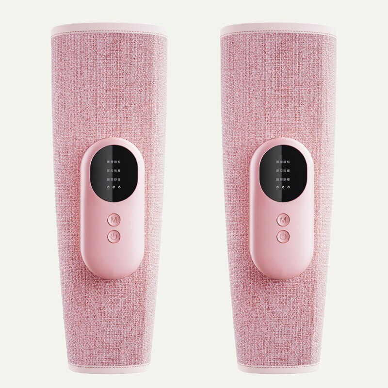 Wireless Calf Massager Leg Air Compression Massager Heated Thigh Calf Circulation Muscle Fatigue Relaxation Massage Rechargeable