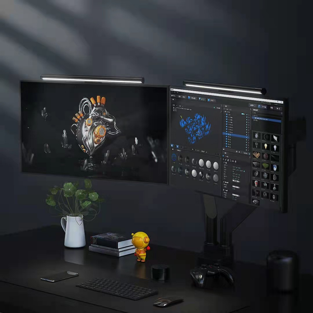 Youpin LYMAX Schreibtischlampe Bildschirmleiste Anzeige Hängeleuchte Augenschutz PC Computer Monitor Lichtleiste Drahtlose Fernbedienung