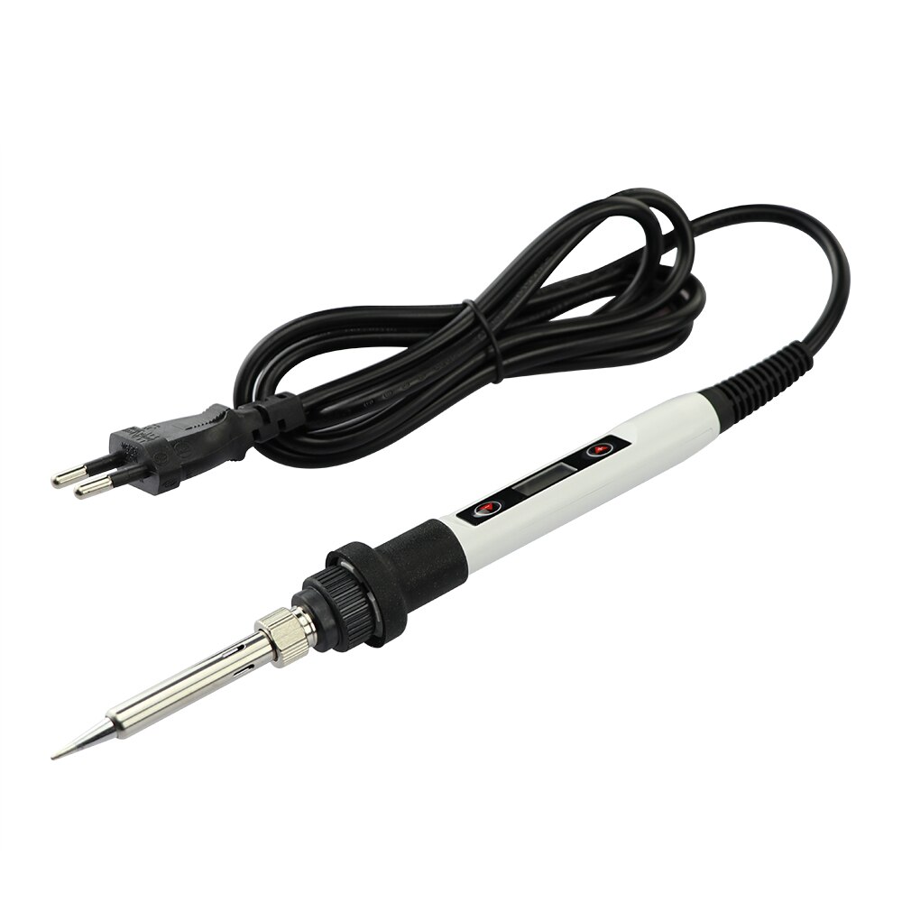 80W Electric Soldering Iron Temperature Adjustable Digital Soldering And Desoldering Pen Station With Solder Wire Multimeter Set
